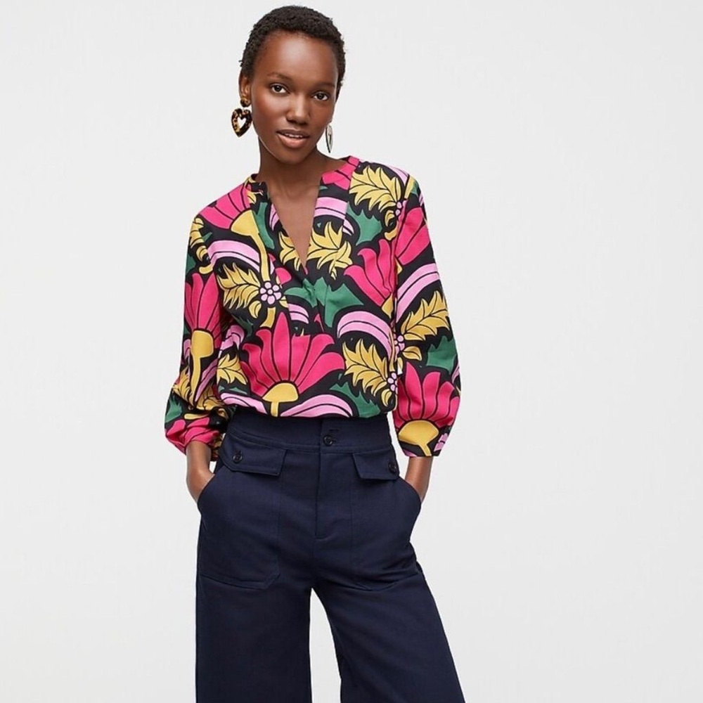 J. Crew Ratti Popover